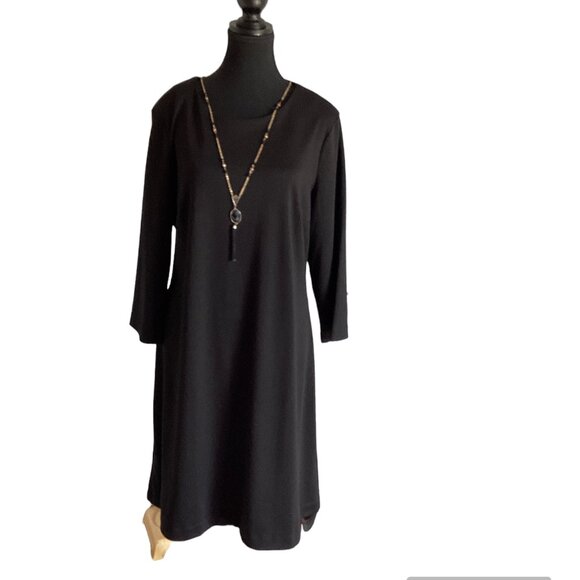 RACHEL Rachel Roy Little Black Dress Size 12 - Picture 1 of 9
